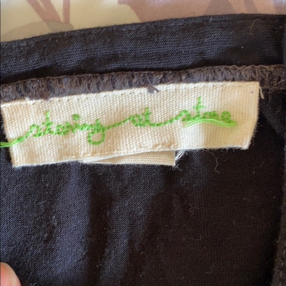 Beautiful Black to brown fade Tank top - Picture 3 of 4